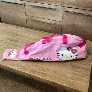 HELLO KITTY Pink SANRIO Duffle with extra flap pocket